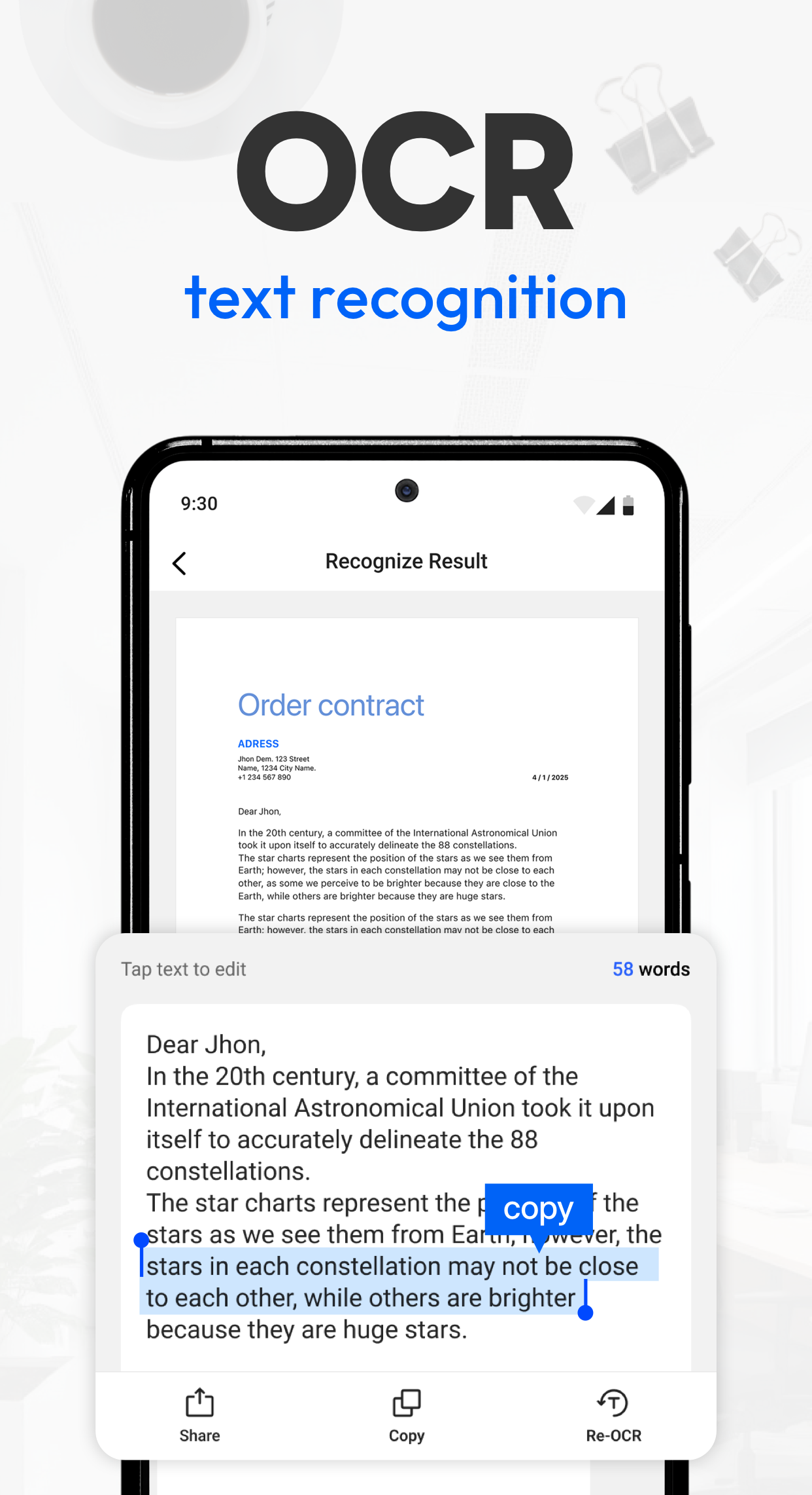 اسکرین شات 5 برنامه Tiny Scanner - PDF Scanner App