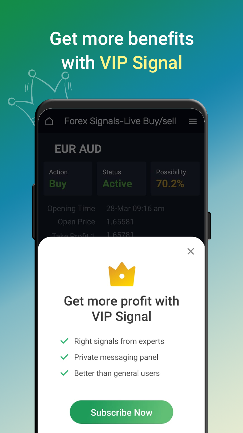 اسکرین شات 6 برنامه Forex Signals-Live Buy/sell
