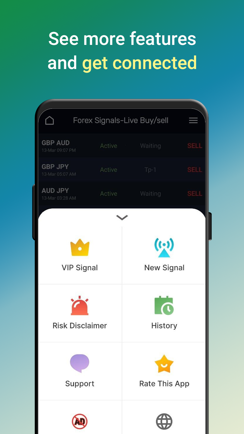 اسکرین شات 5 برنامه Forex Signals-Live Buy/sell