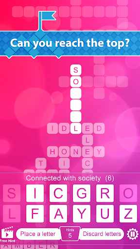 اسکرین شات 5 بازی Crossword Climber