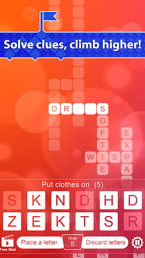 اسکرین شات 1 بازی Crossword Climber