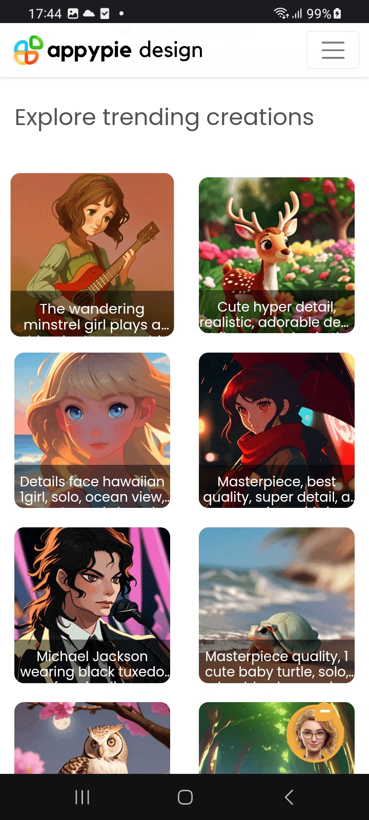 اسکرین شات 5 برنامه AI Animation Generator