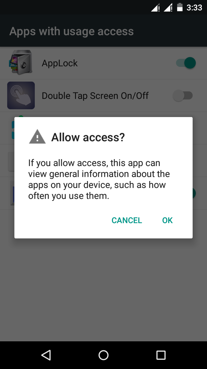 اسکرین شات 4 برنامه Double Tap Screen On/Off