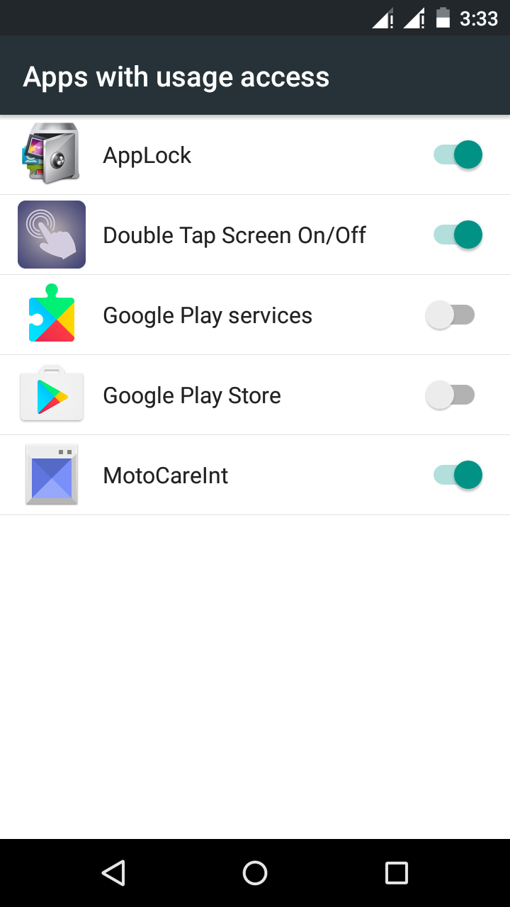 اسکرین شات 5 برنامه Double Tap Screen On/Off
