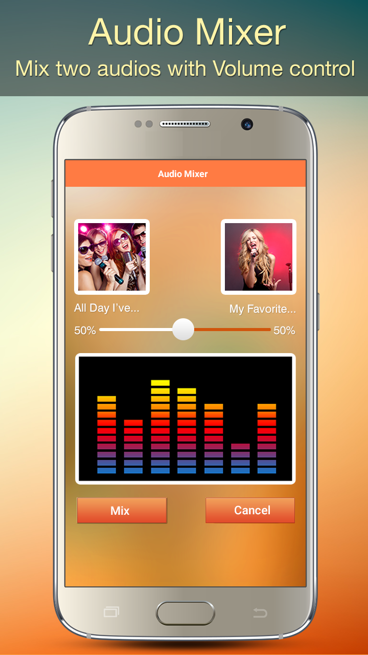 اسکرین شات 5 برنامه Audio MP3 Cutter Mix Converter and Ringtone Maker