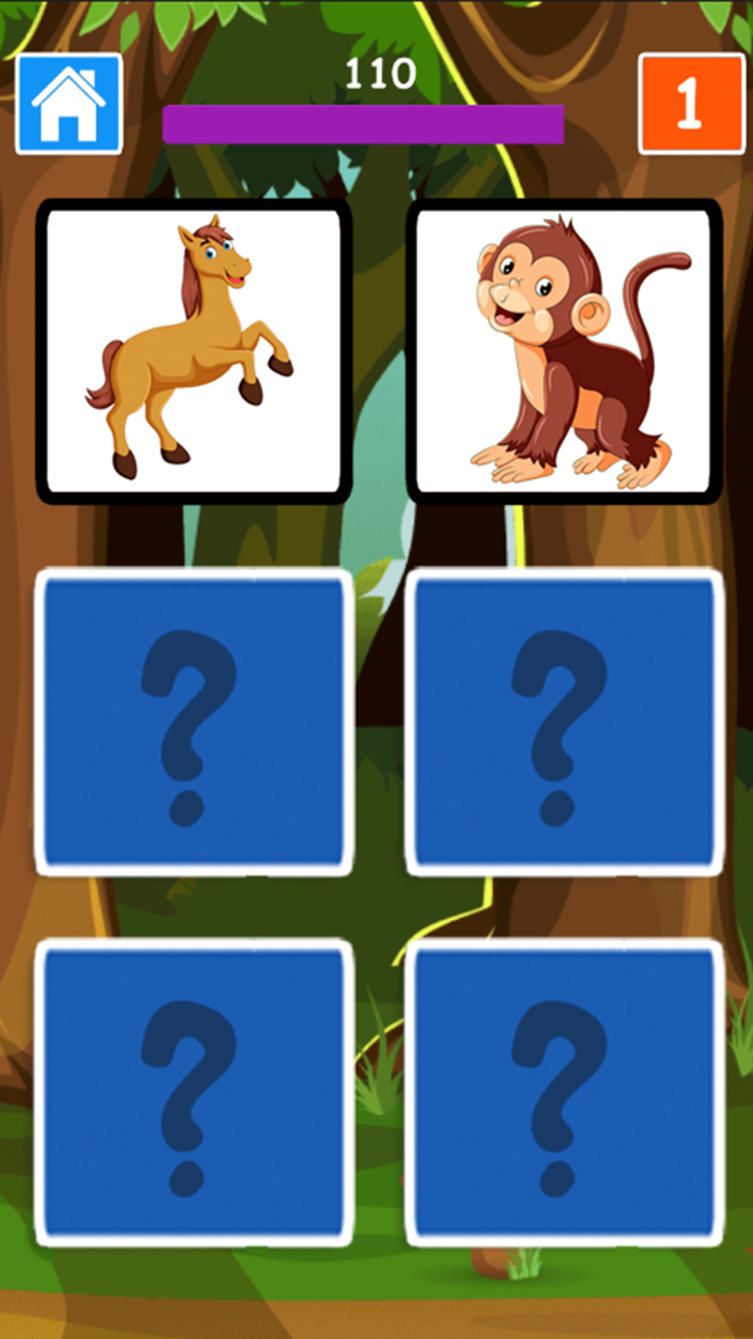 اسکرین شات 1 بازی Memory Game for Kids 50+ Games