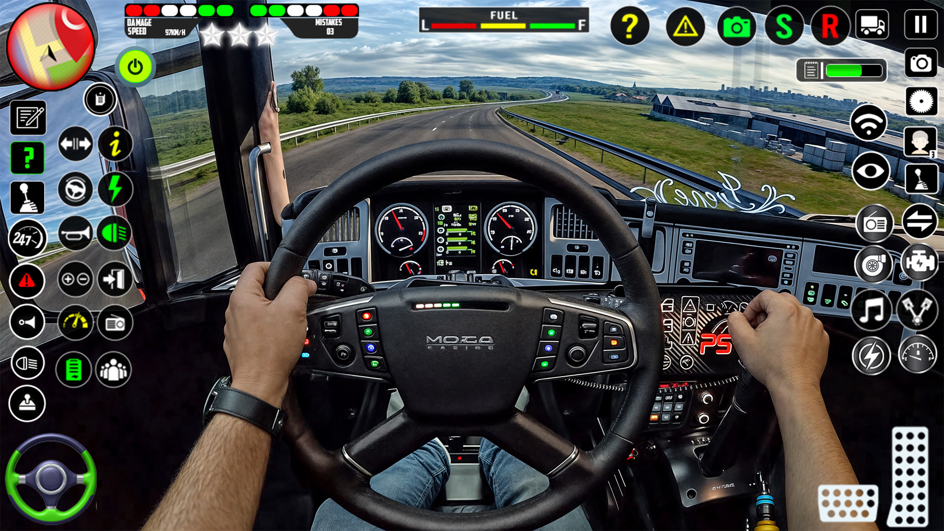 اسکرین شات 4 بازی US Truck Driving Transport 3D