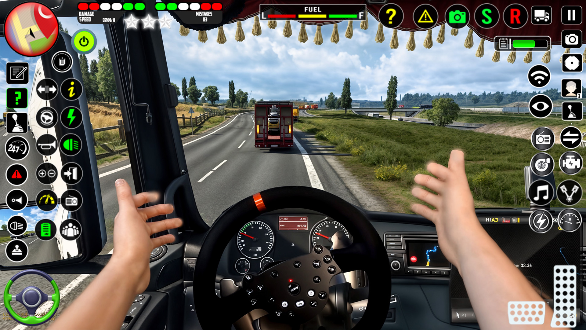 اسکرین شات 2 بازی US Truck Driving Transport 3D