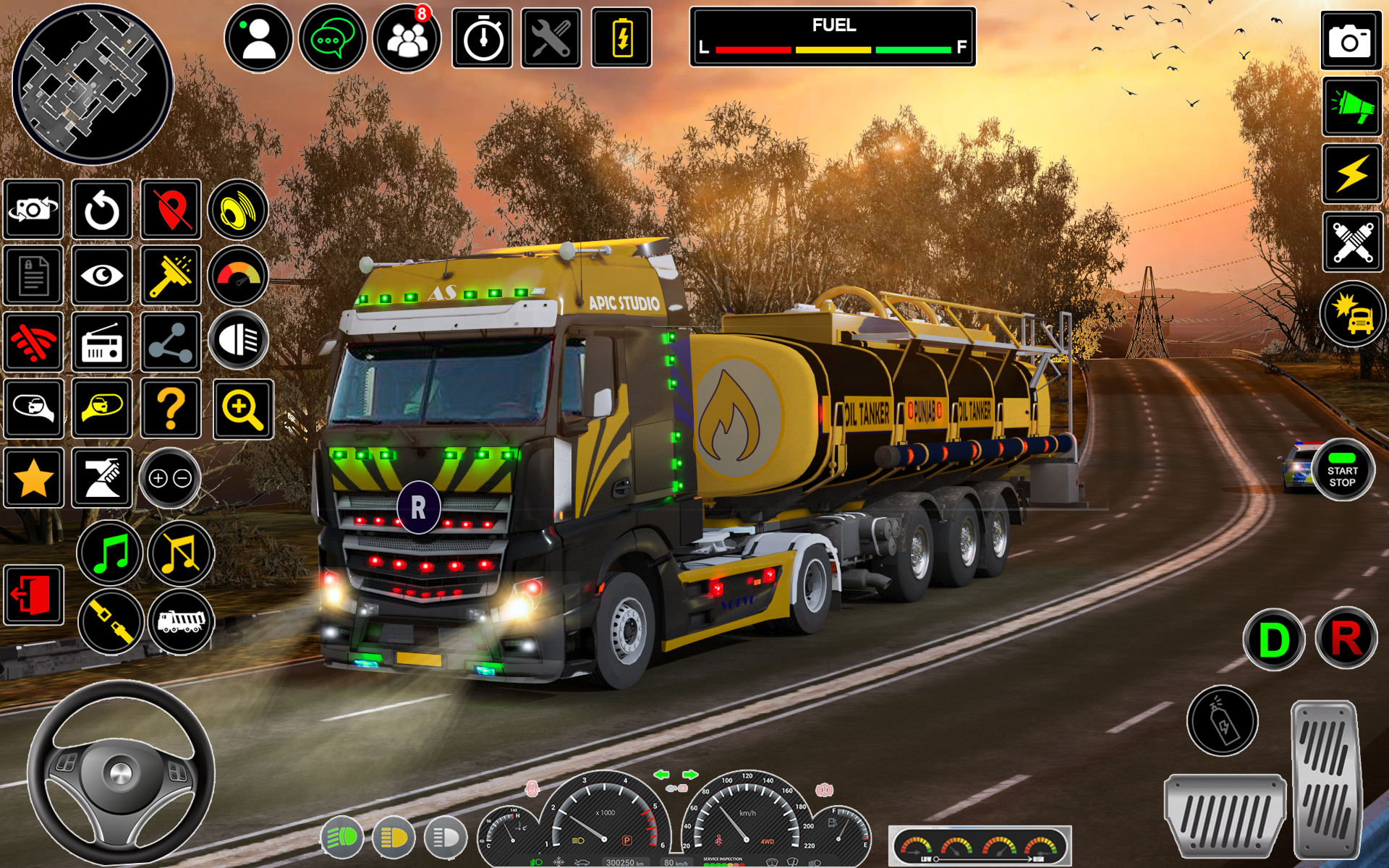 اسکرین شات 2 بازی Euro Truck Simulator-Oil Cargo