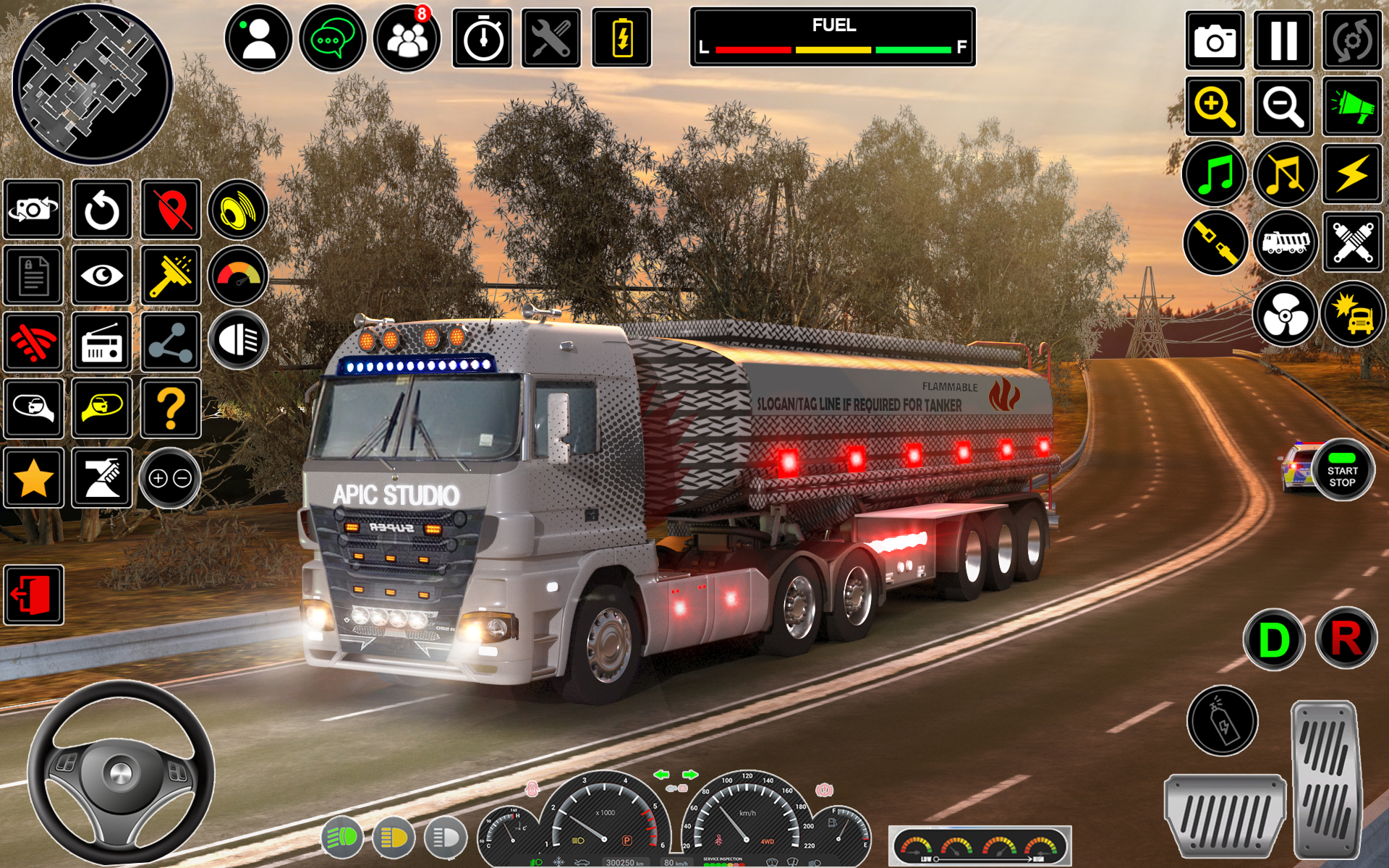 اسکرین شات 6 بازی Euro Truck Simulator-Oil Cargo
