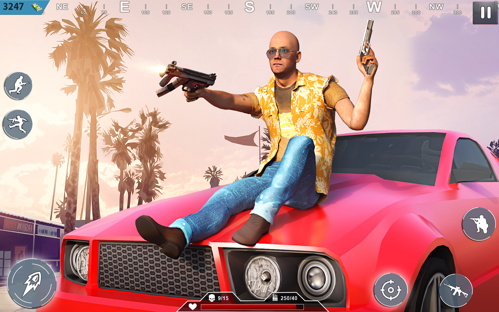 اسکرین شات 7 برنامه Open World Action Crime Game
