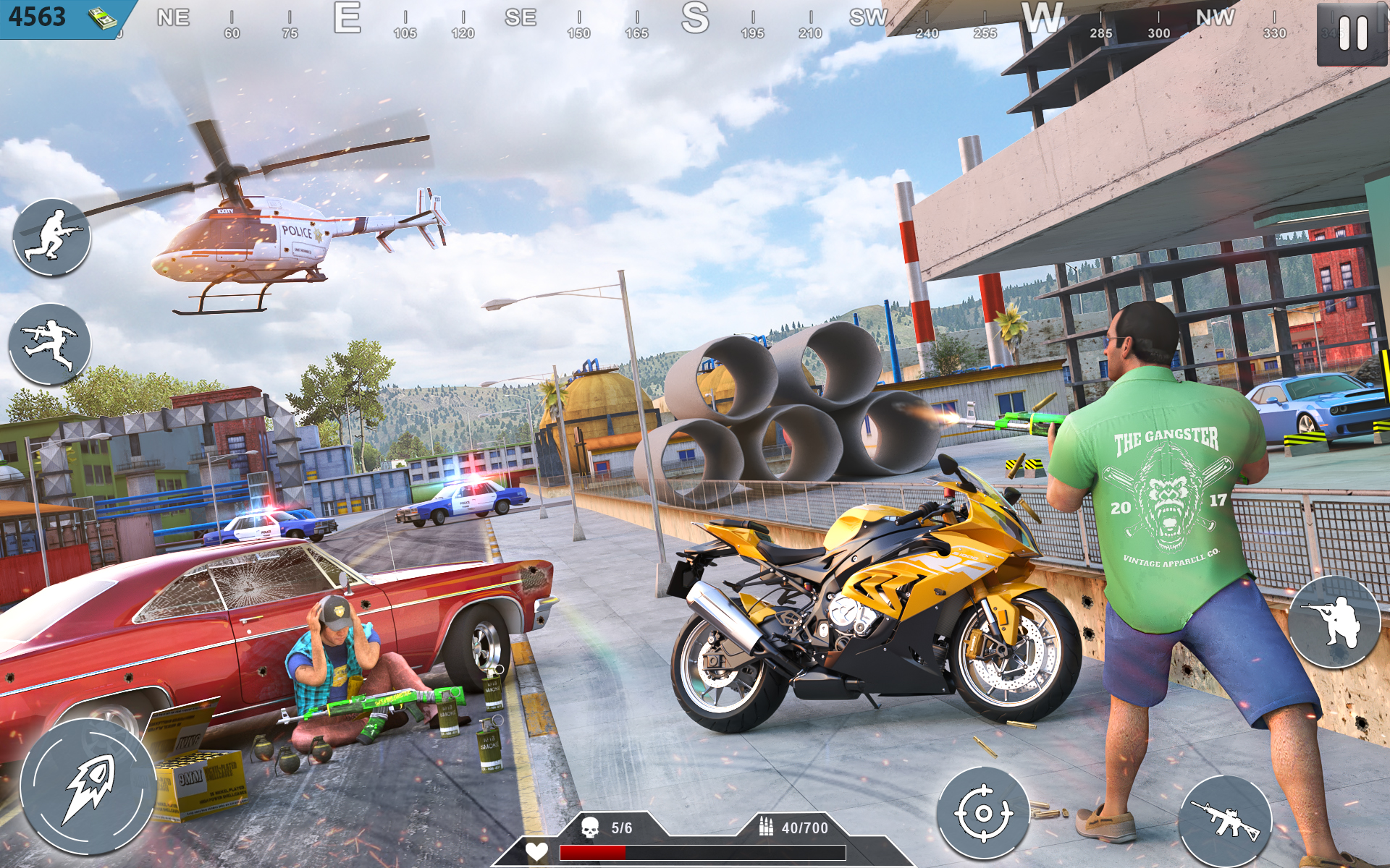 اسکرین شات 8 برنامه Open World Action Crime Game