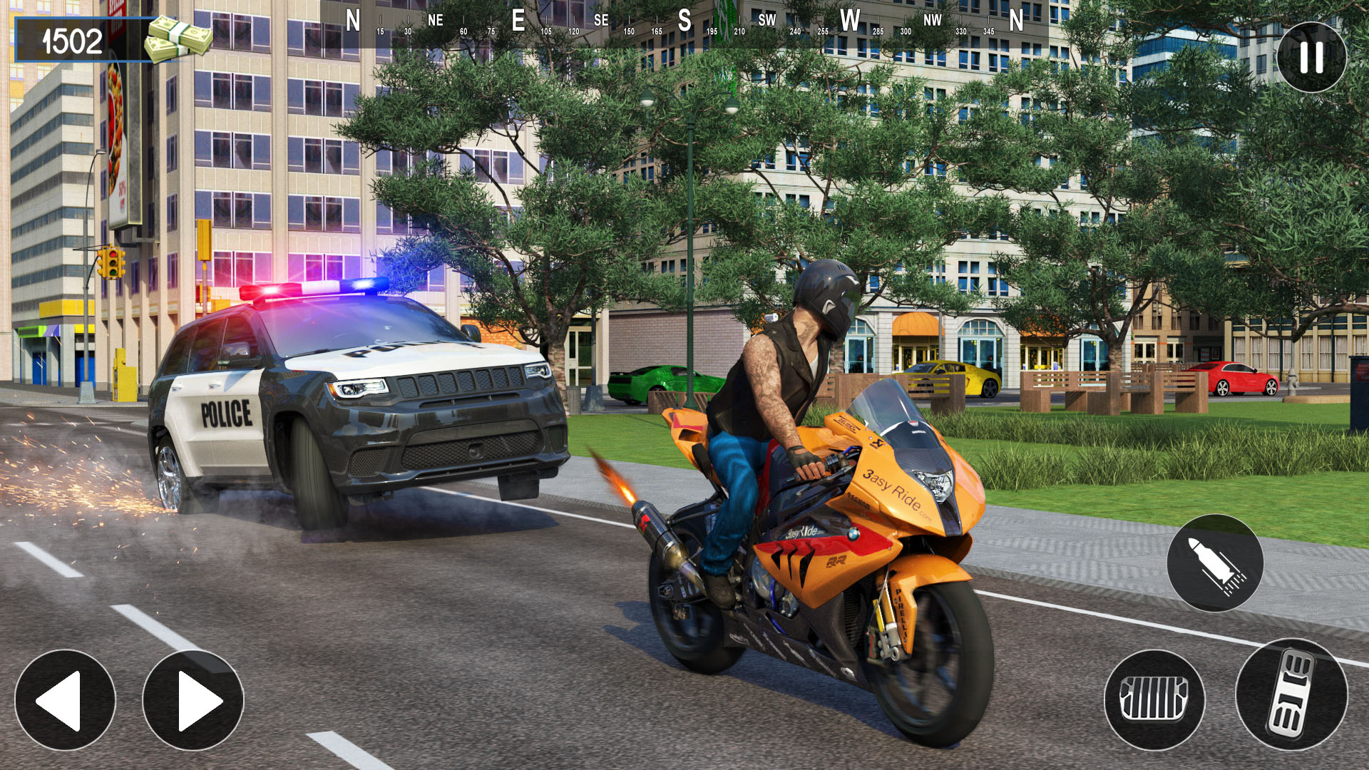 اسکرین شات 3 برنامه Open World Action Crime Game