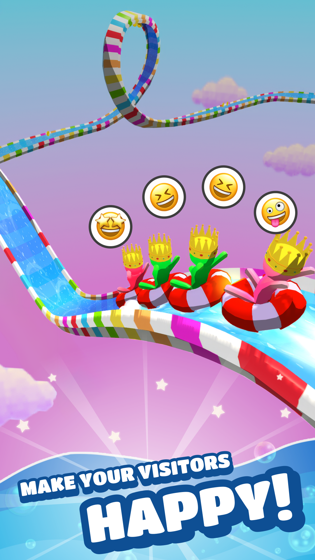اسکرین شات 3 بازی My Aquapark: Fun Race!