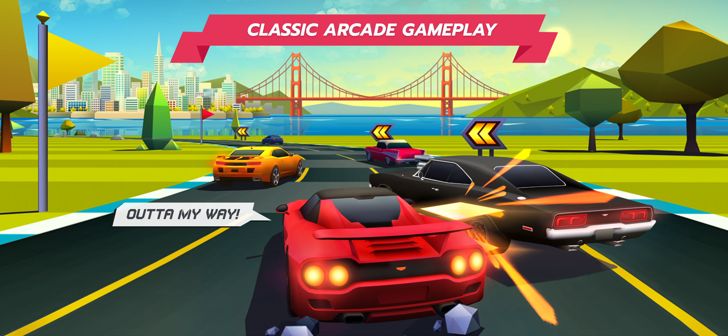 اسکرین شات 1 بازی Horizon Chase – Arcade Racing