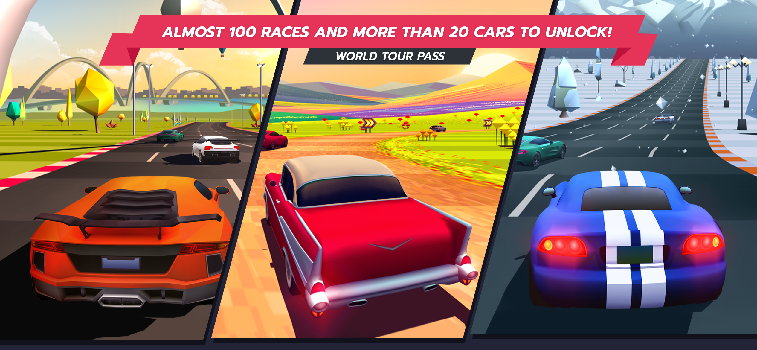 اسکرین شات 2 بازی Horizon Chase – Arcade Racing