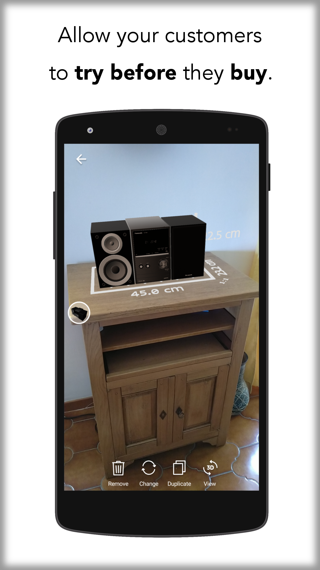 اسکرین شات 4 برنامه Augment - 3D Augmented Reality