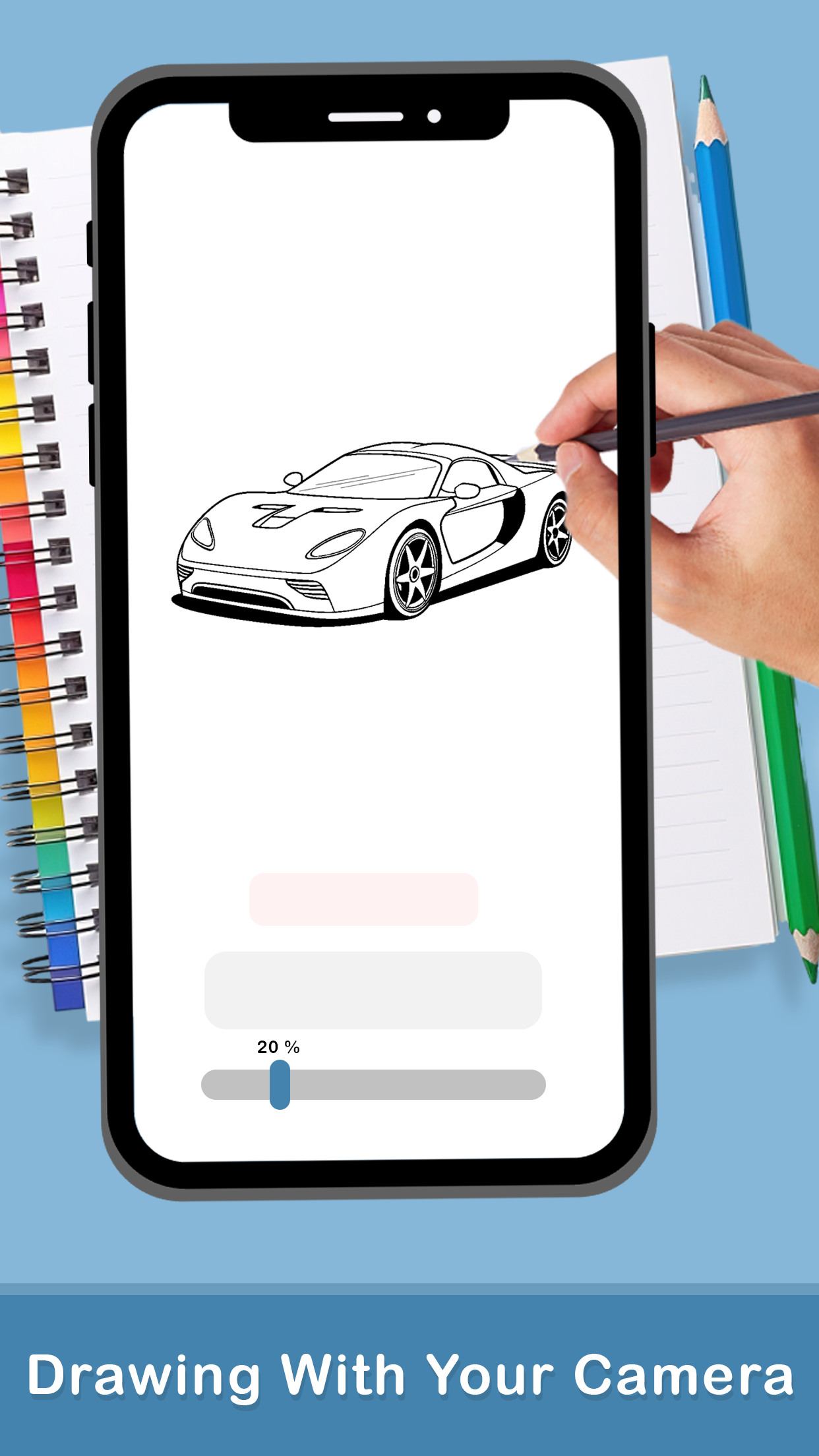 اسکرین شات 1 برنامه AR Drawing Sketch and Color