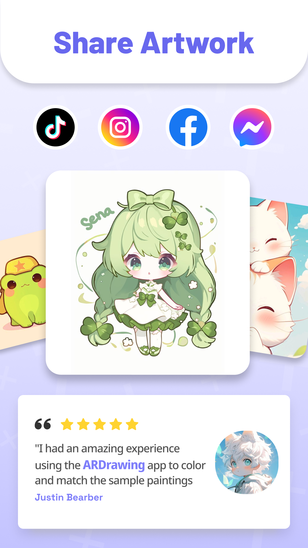 اسکرین شات 6 برنامه AR Drawing - Trace Drawing App