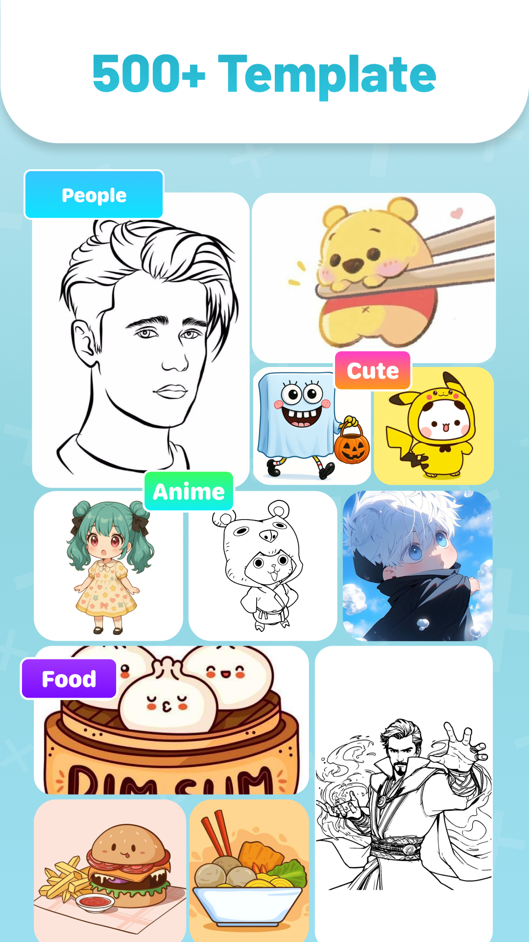 اسکرین شات 2 برنامه AR Drawing - Trace Drawing App