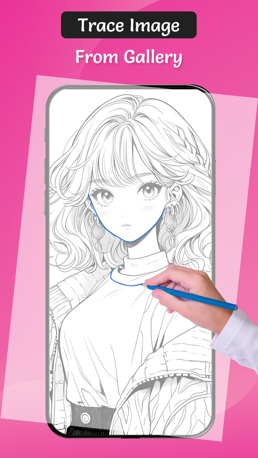 اسکرین شات 4 برنامه AR Drawing Sketch and Trace