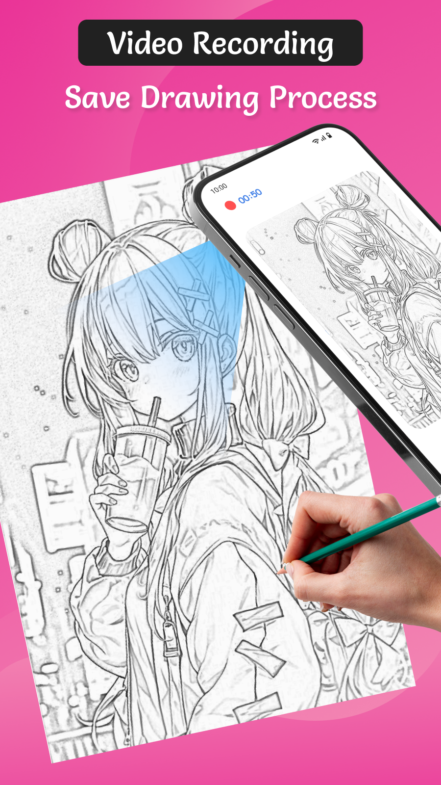 اسکرین شات 6 برنامه AR Drawing Sketch and Trace