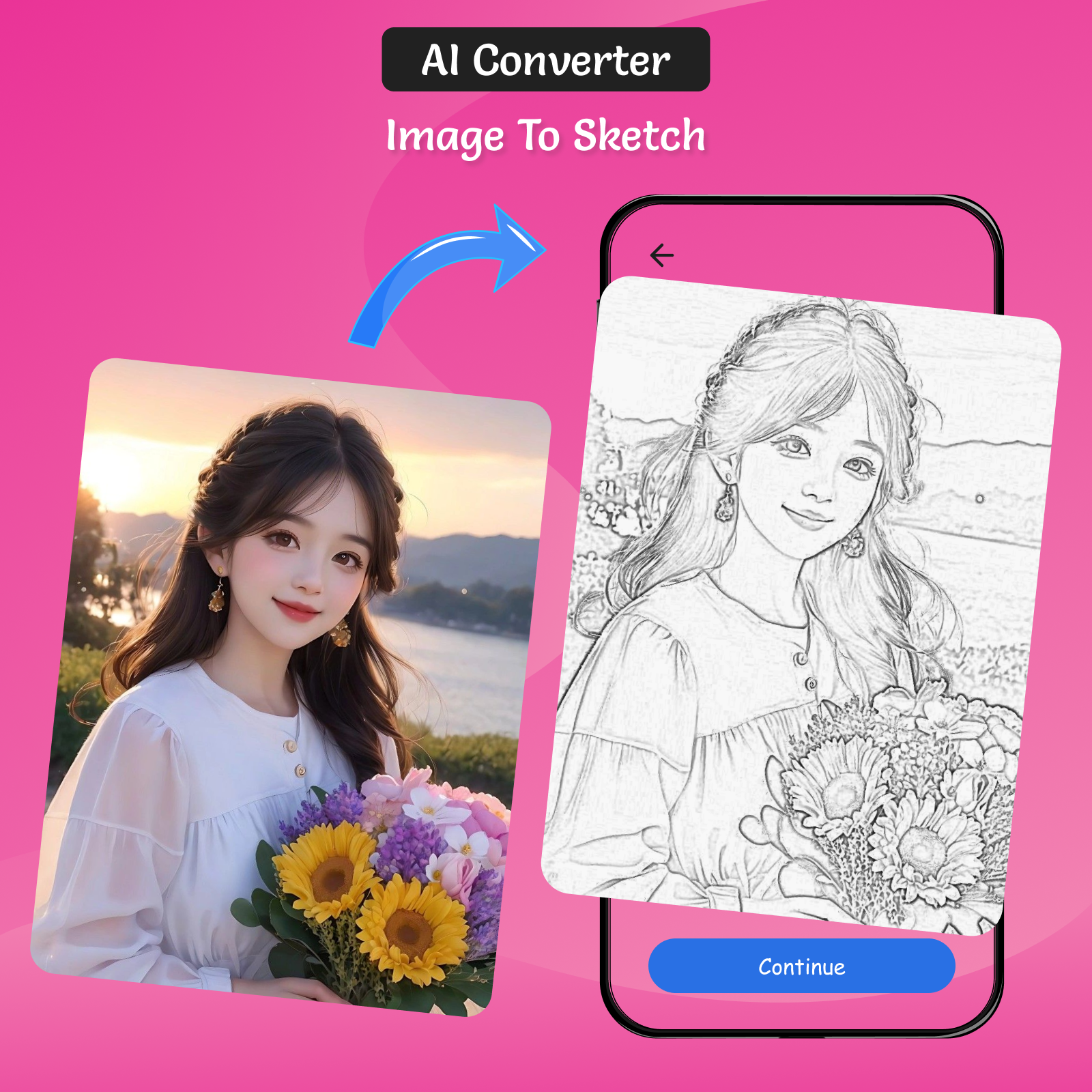 اسکرین شات 1 برنامه AR Drawing Sketch and Trace