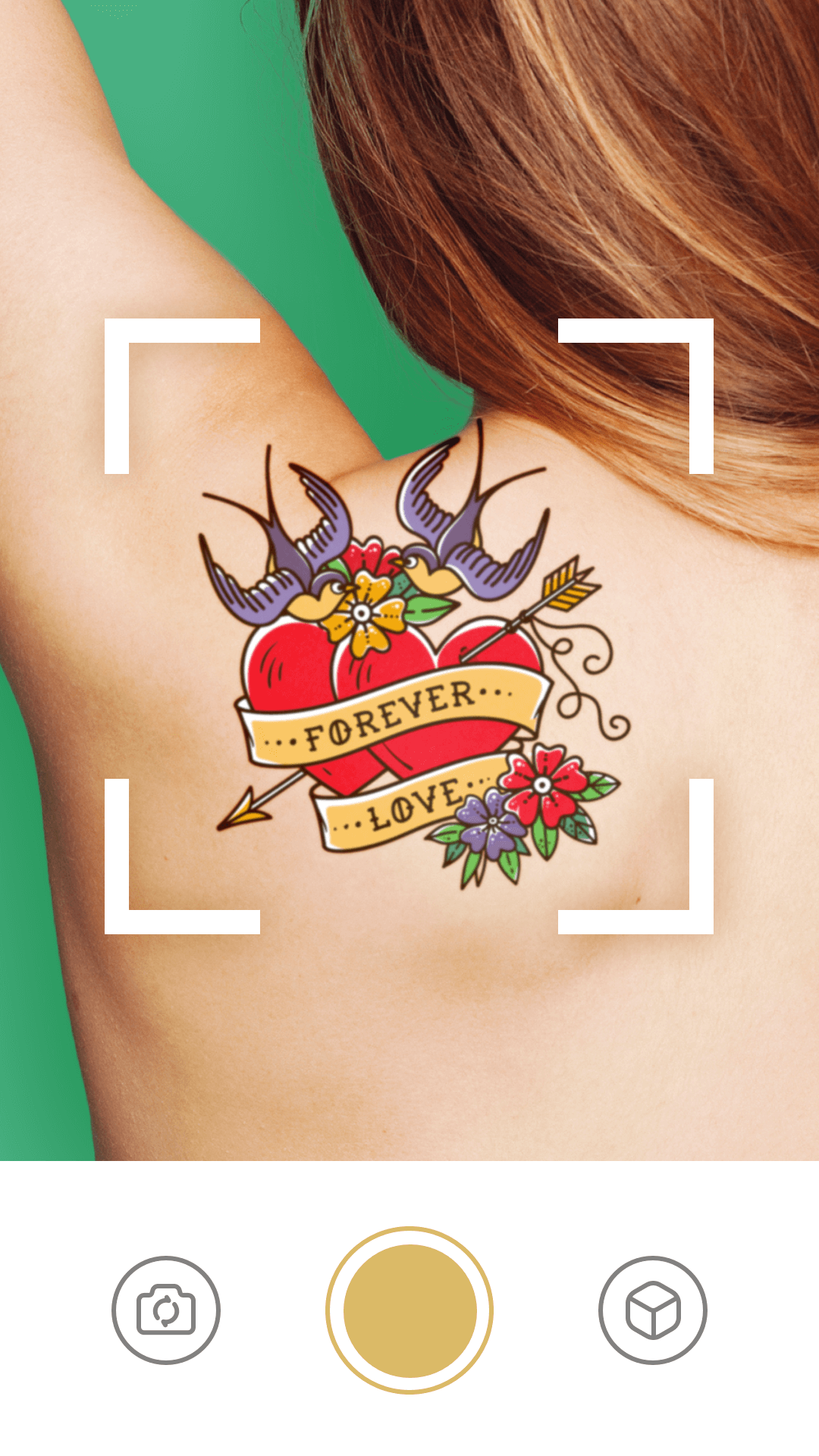 اسکرین شات 4 برنامه AR Tattoo: Fantasy & Fun