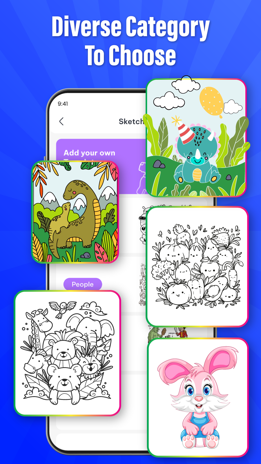 اسکرین شات 2 برنامه AR Drawing: Paint & Sketch