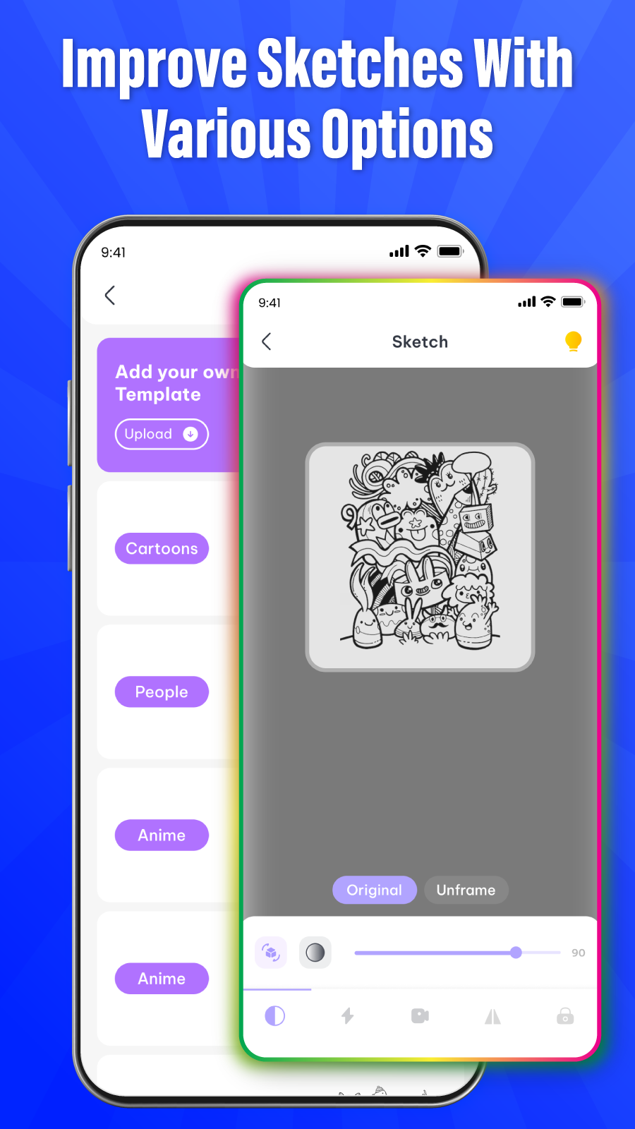 اسکرین شات 3 برنامه AR Drawing: Paint & Sketch