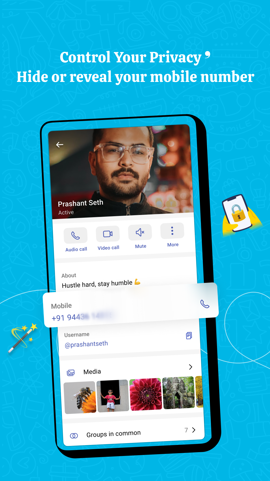 اسکرین شات 2 برنامه Arattai Messenger