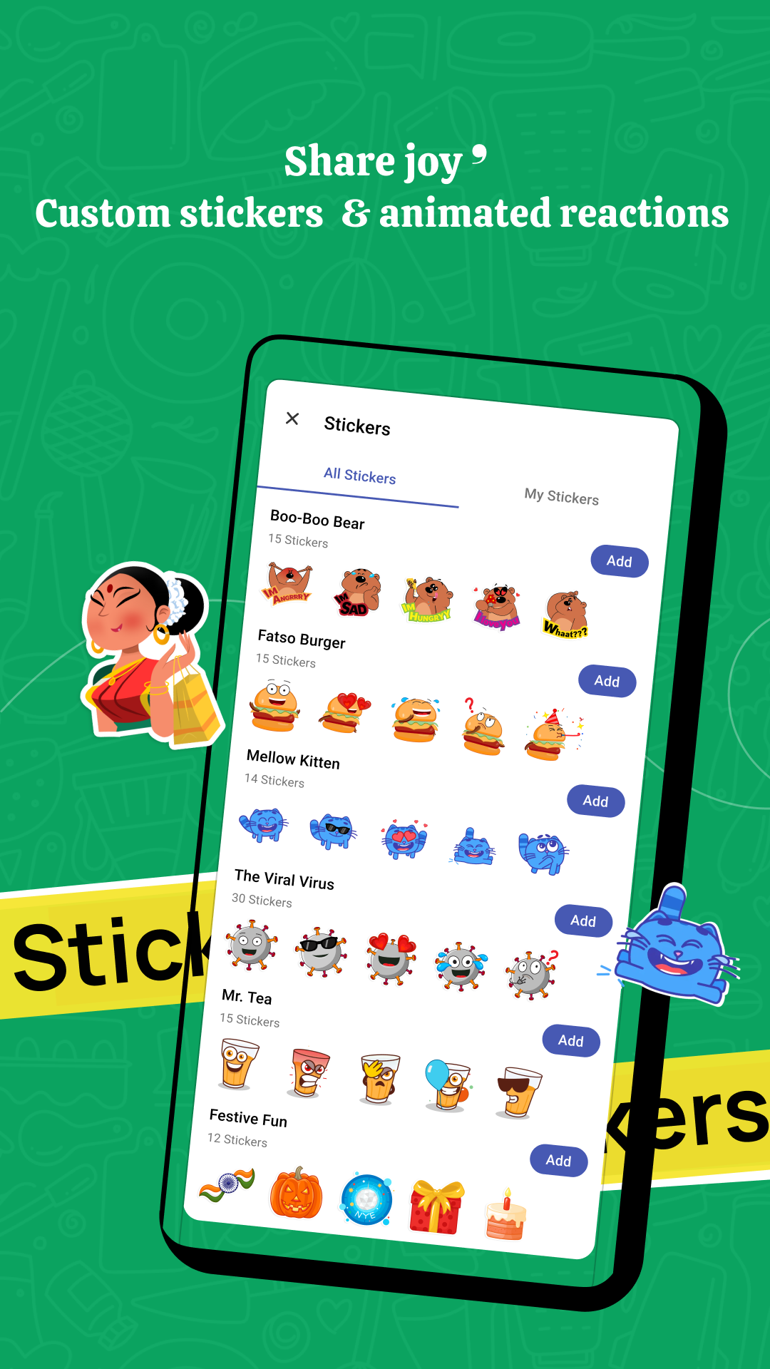 اسکرین شات 7 برنامه Arattai Messenger