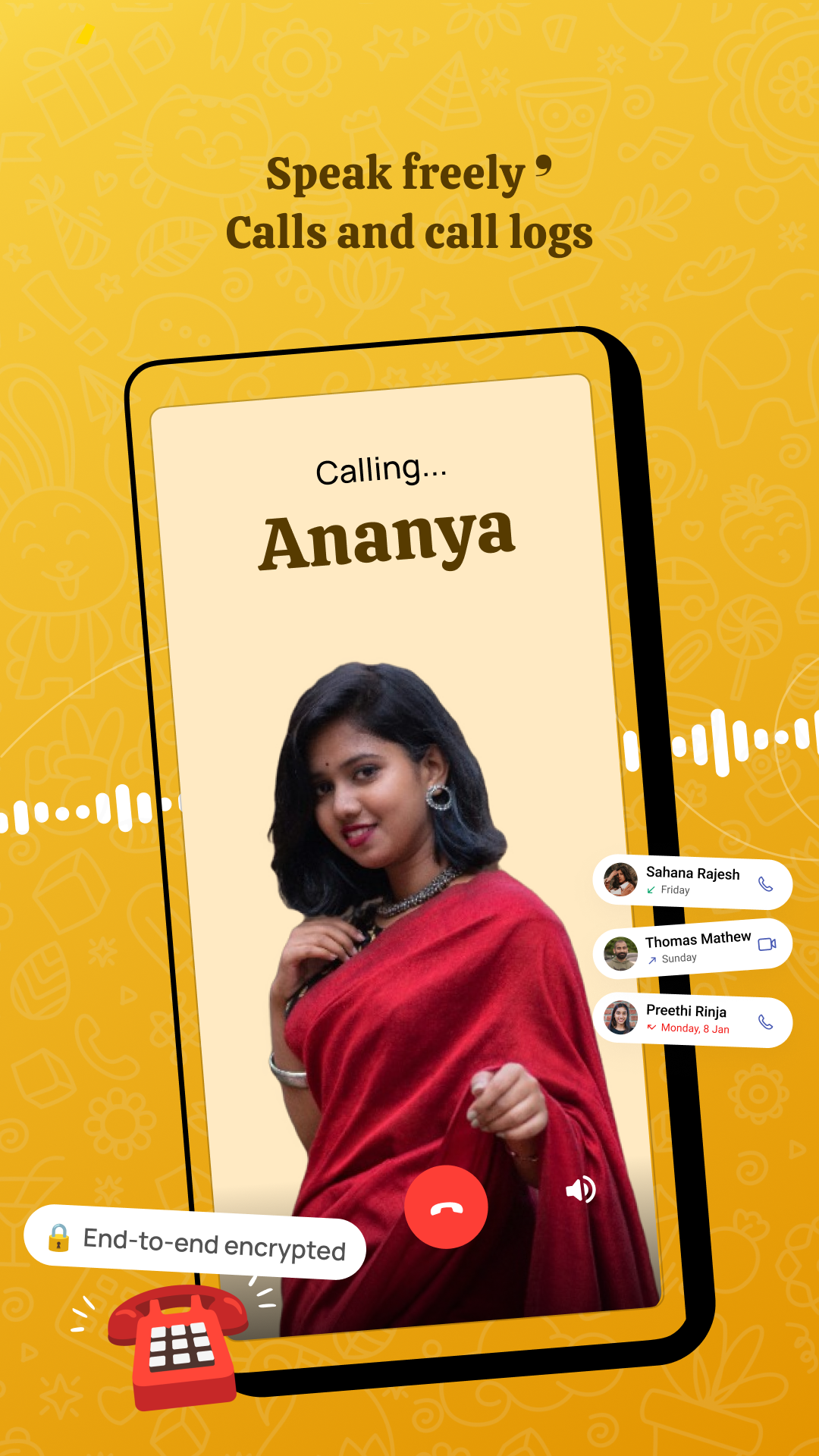 اسکرین شات 8 برنامه Arattai Messenger