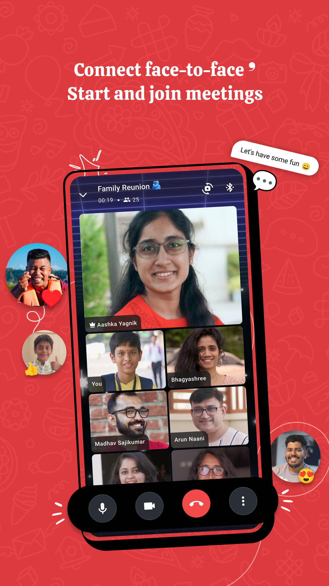 اسکرین شات 5 برنامه Arattai Messenger