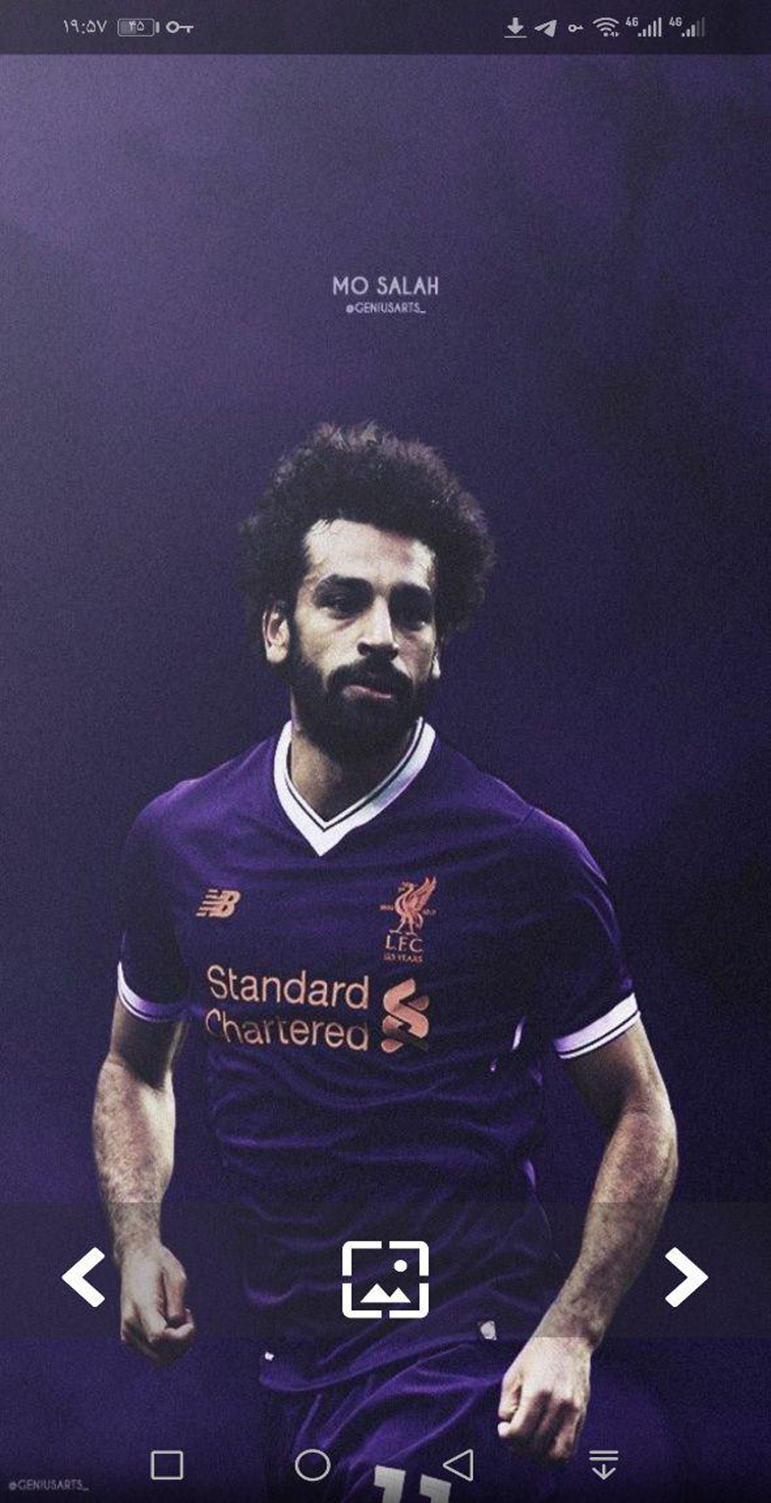 اسکرین شات 1 برنامه تم محمد صلاح