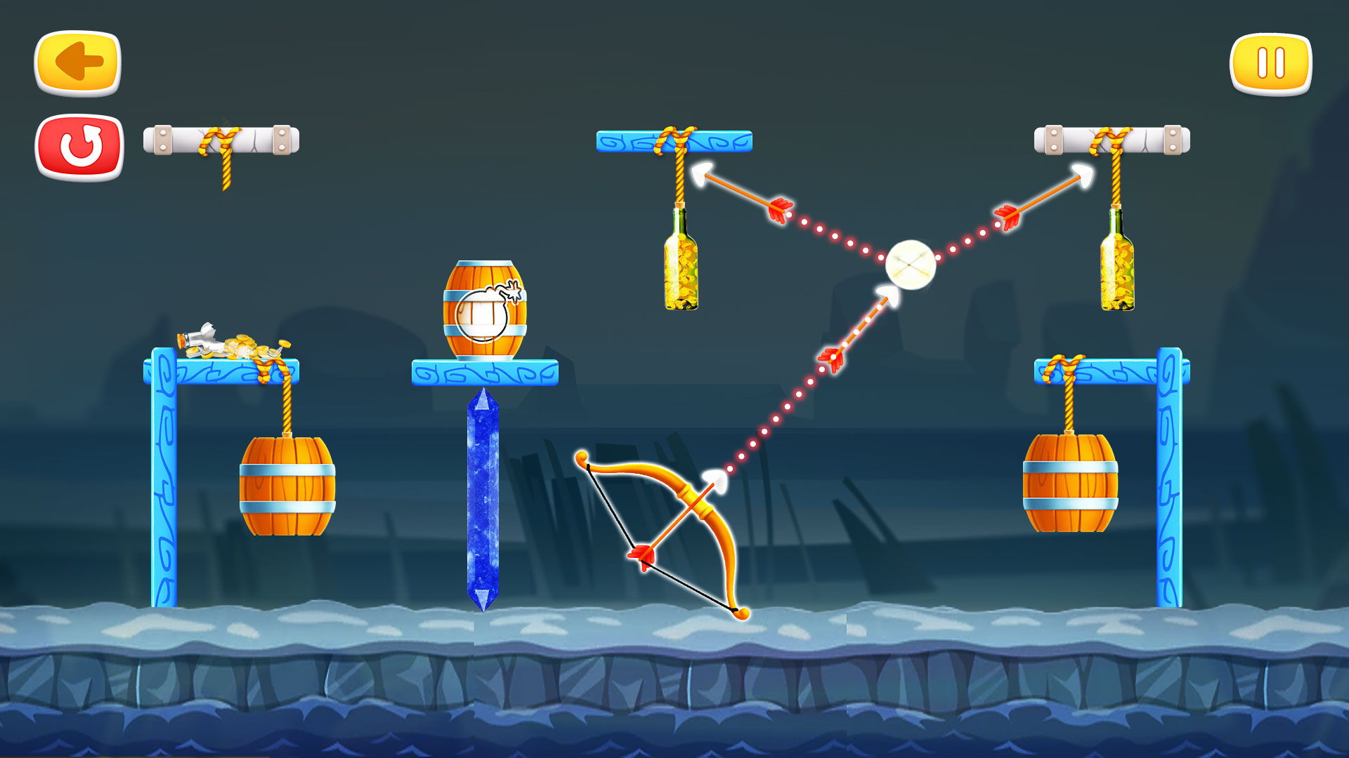 اسکرین شات 5 بازی Archery Games Bottle Shoot 3D