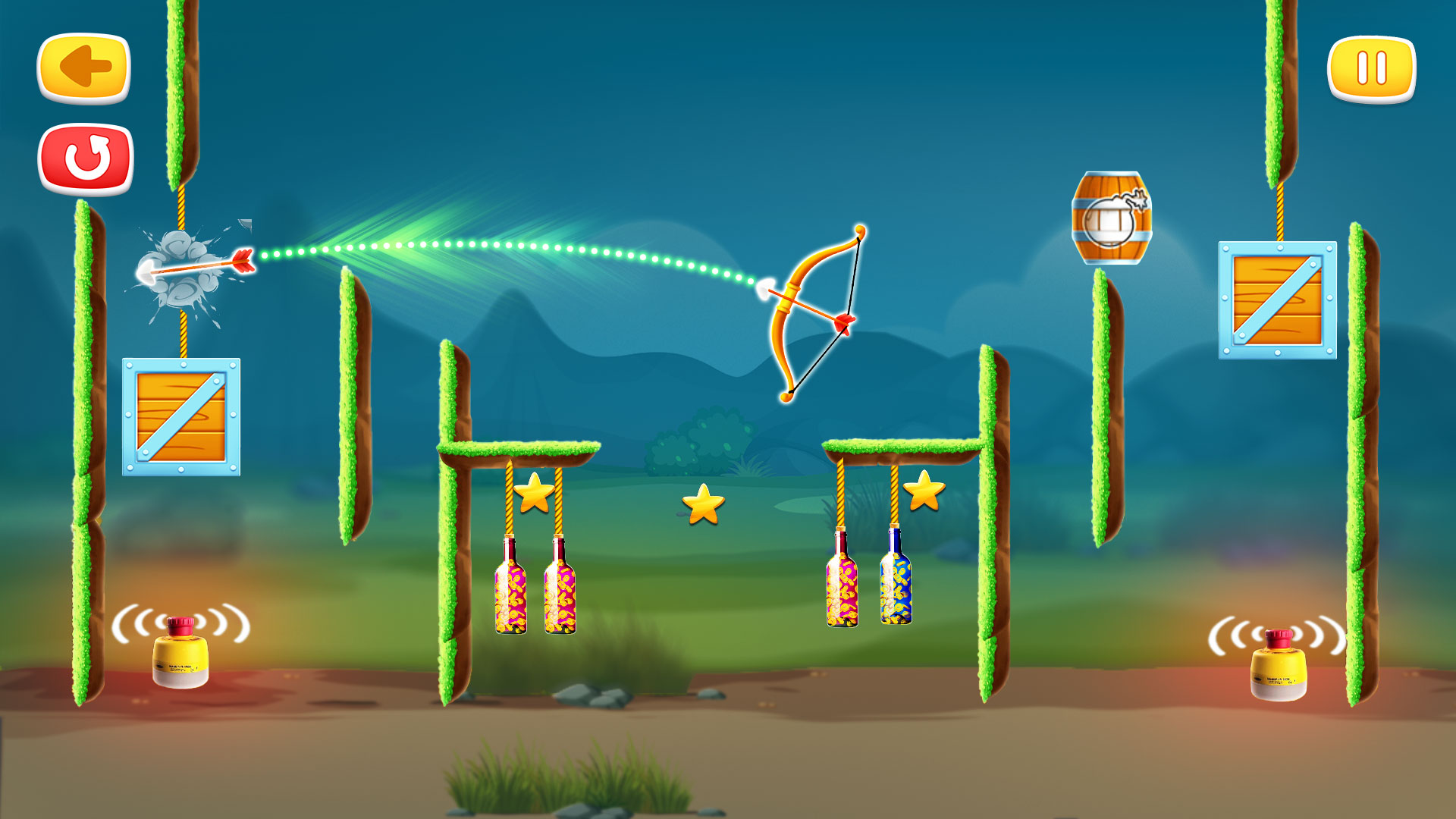 اسکرین شات 3 بازی Archery Games Bottle Shoot 3D