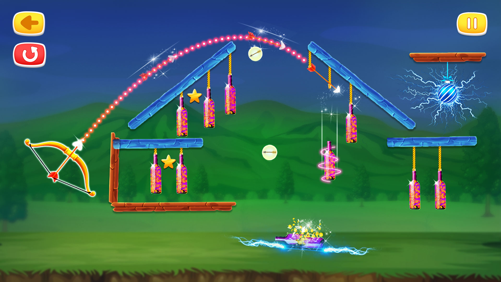 اسکرین شات 1 بازی Archery Games Bottle Shoot 3D