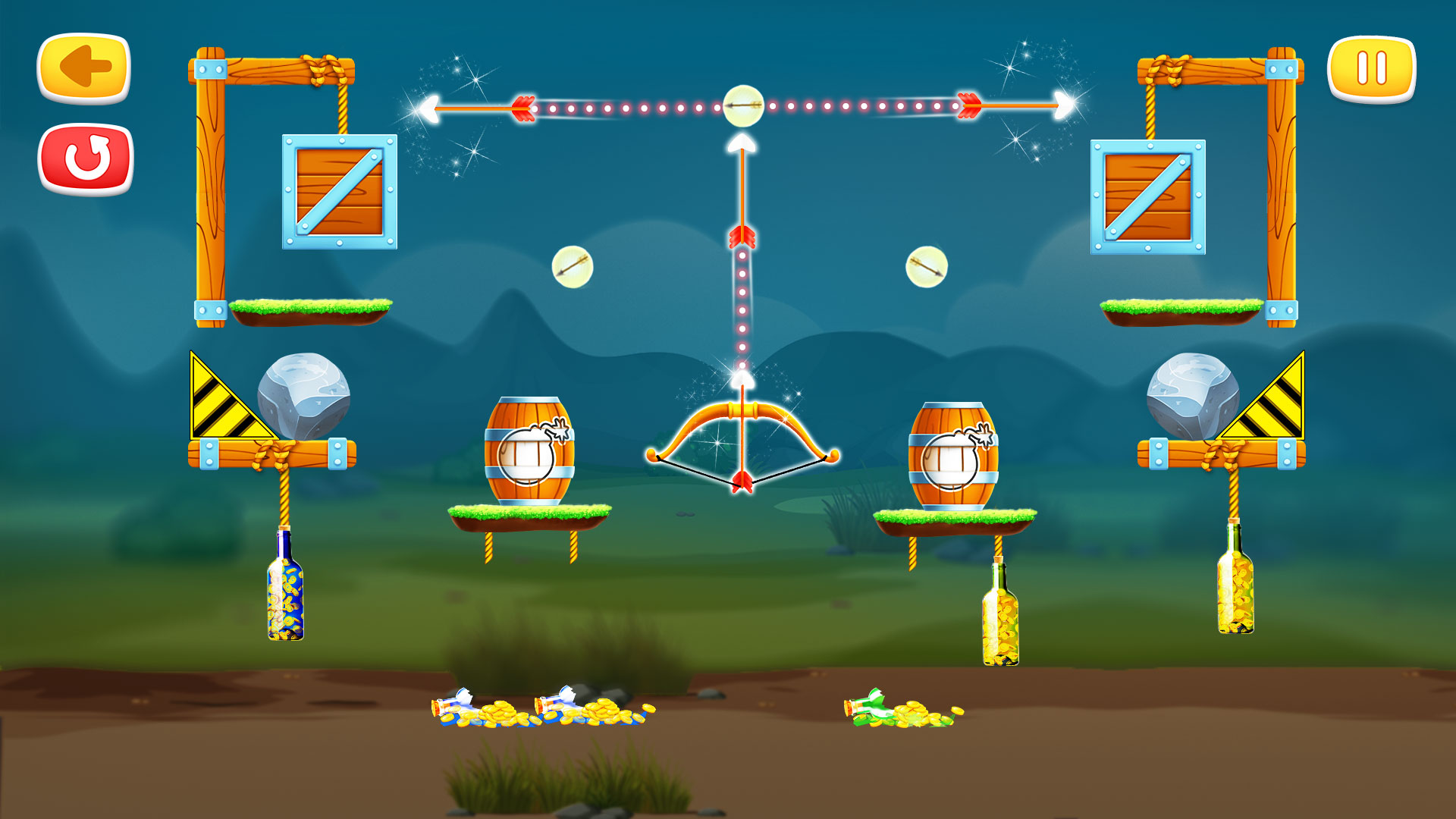 اسکرین شات 4 بازی Archery Games Bottle Shoot 3D