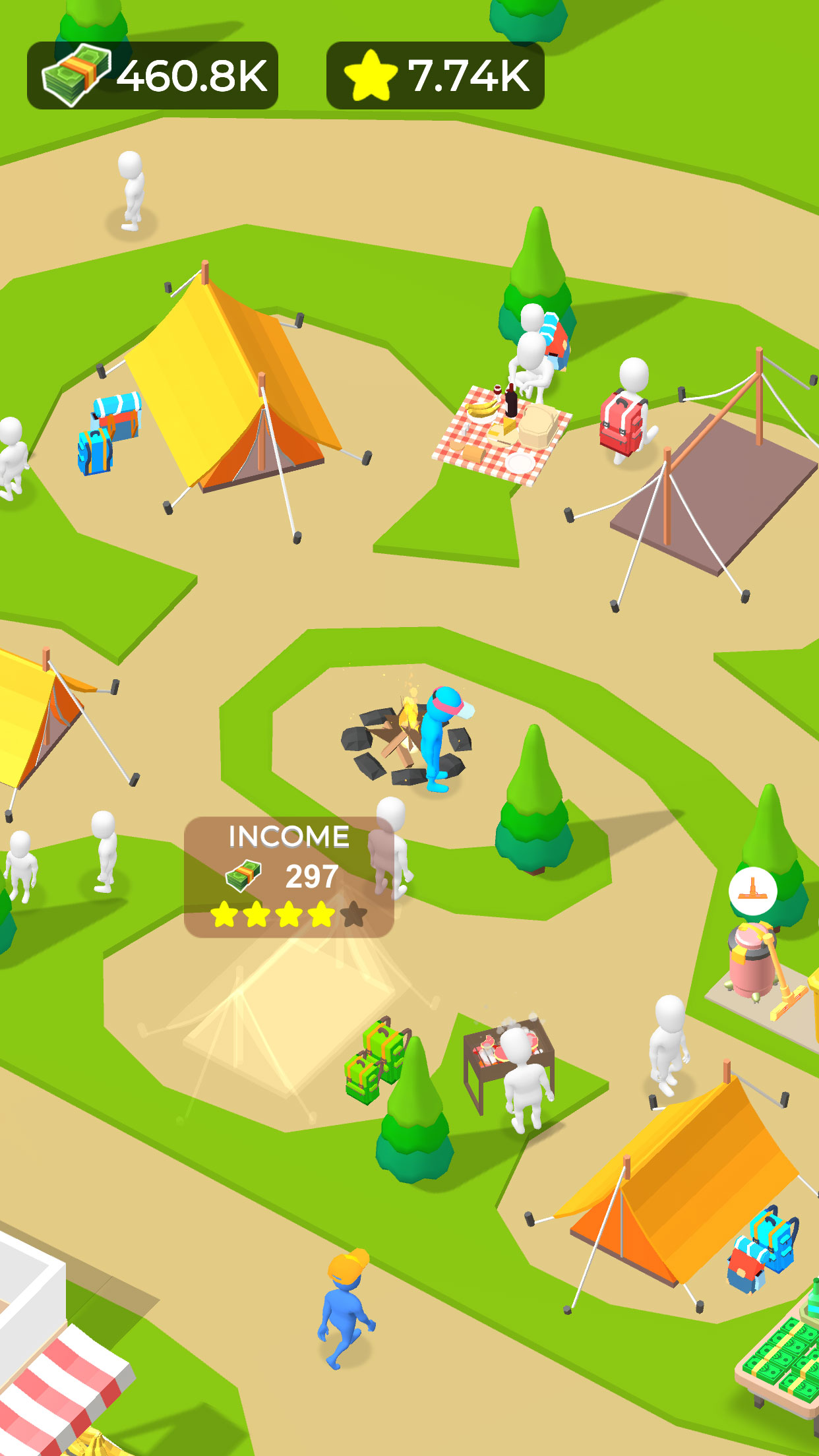 اسکرین شات 4 بازی My Camp Land