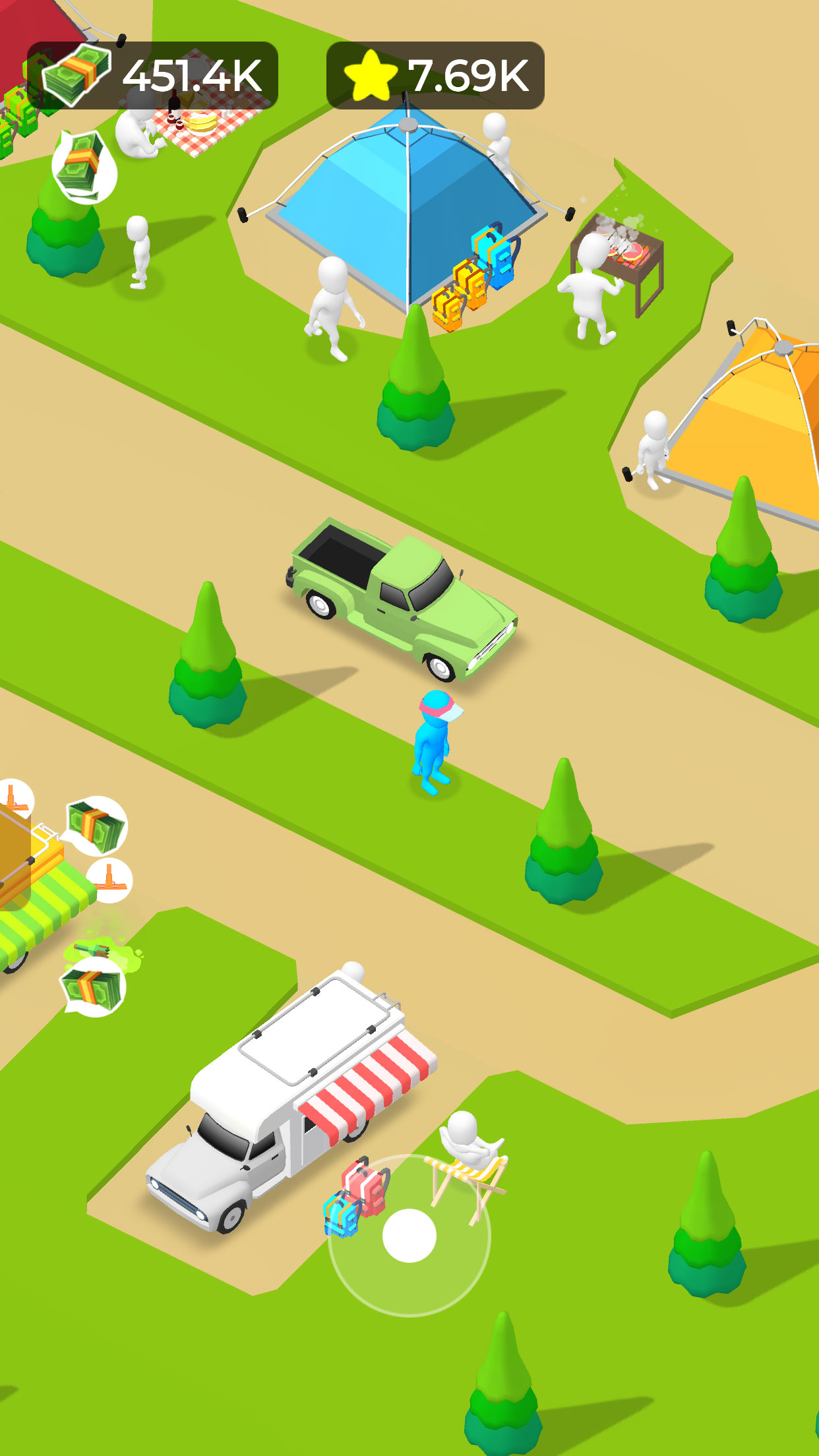 اسکرین شات 2 بازی My Camp Land