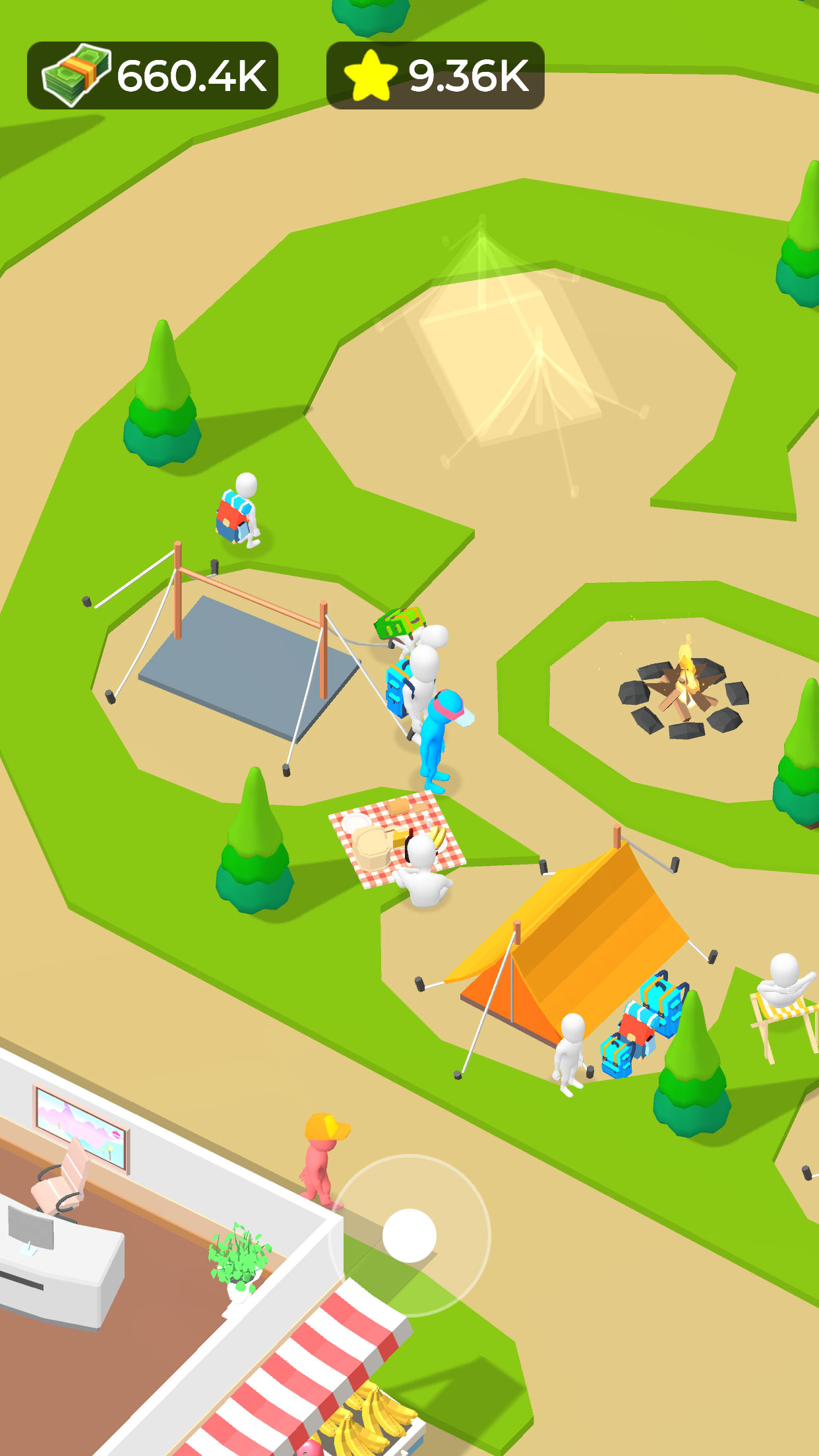 اسکرین شات 1 بازی My Camp Land