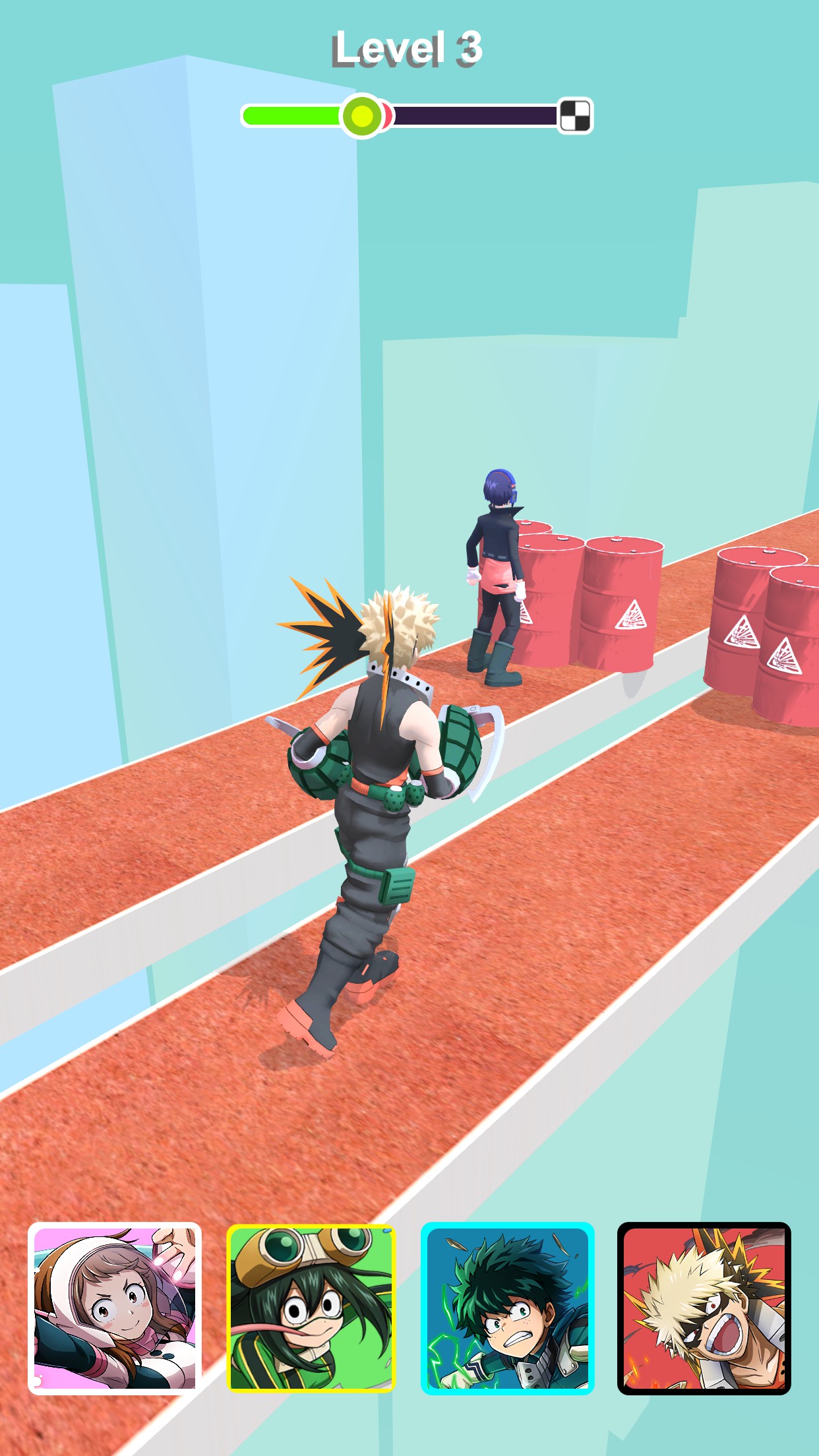 اسکرین شات 5 بازی My Hero Run