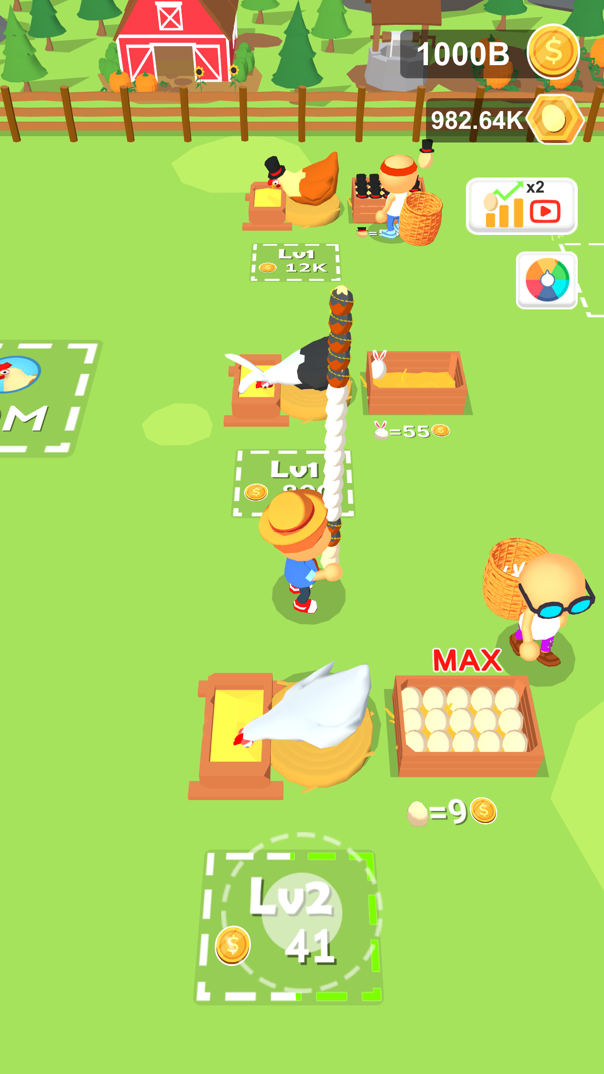 اسکرین شات 5 بازی Egg Farm Tycoon
