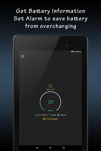 اسکرین شات 7 برنامه Battery Full Alarm
