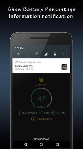 اسکرین شات 6 برنامه Battery Full Alarm