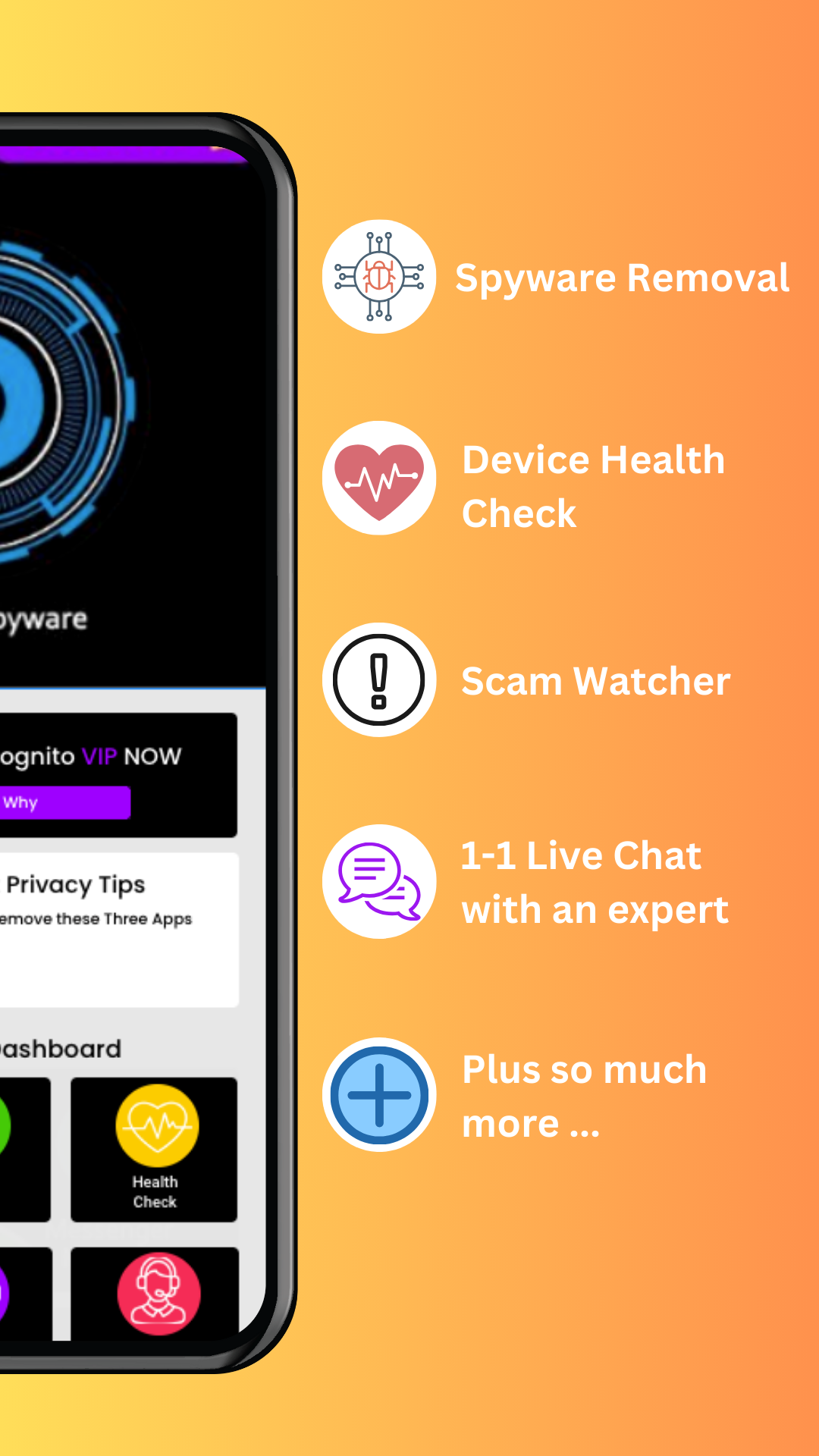 اسکرین شات 3 برنامه Spyware Detector Anti Spy Scan