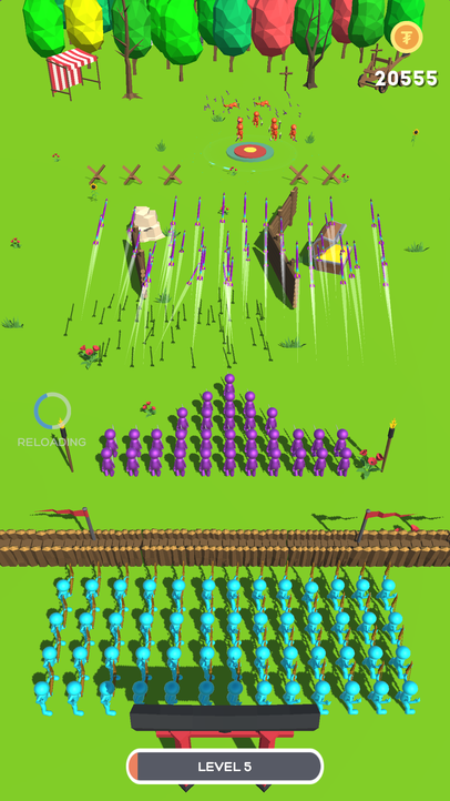 اسکرین شات 2 بازی Archers Battle