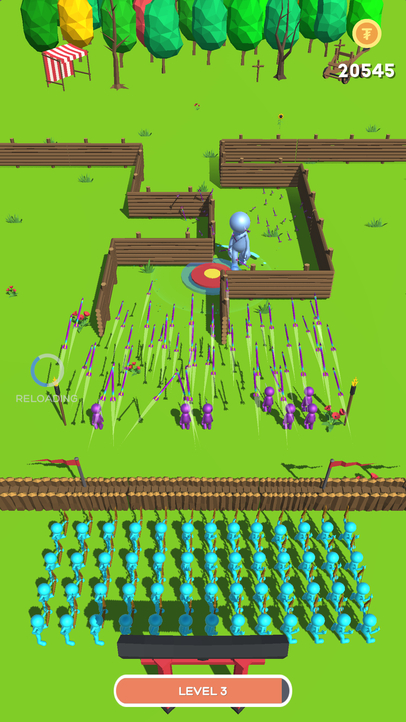 اسکرین شات 3 بازی Archers Battle