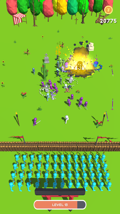 اسکرین شات 1 بازی Archers Battle